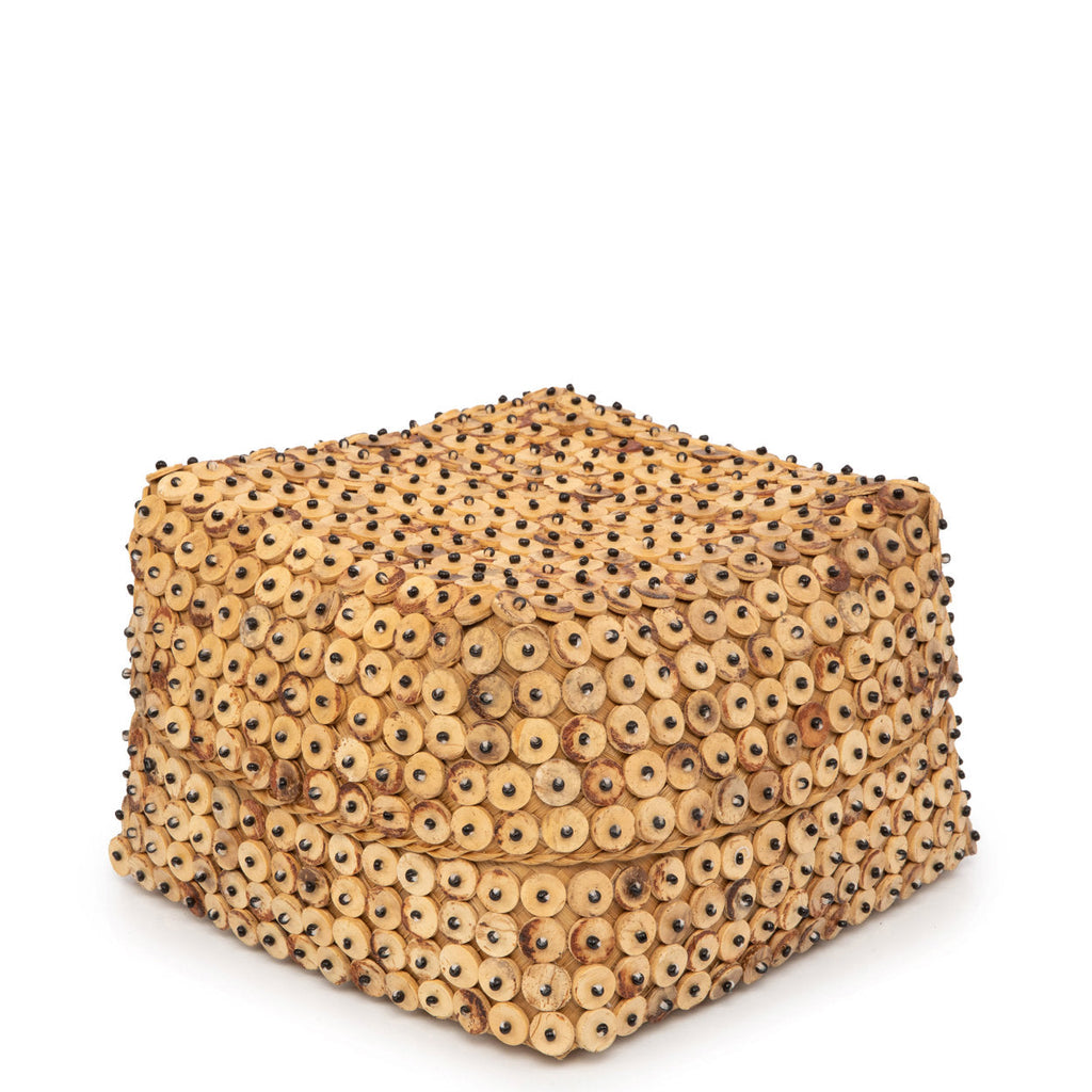 The Coconut Shell Basket - Natural - 20 x 20, H 13 CM