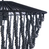 The Wooden Bead Chandelier - Black - 47 x 47, H 80 CM