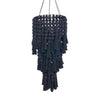 The Nomad Cotton Chandelier - Black - XL, 50 x 50, H 160 CM