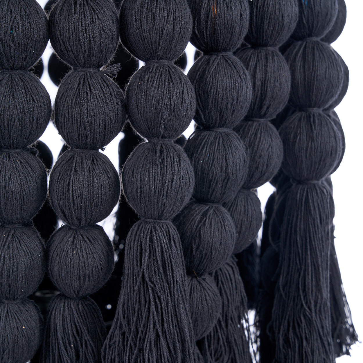 Nomad Cotton Chandelier - Black - XL, 50 x 50, H 160 CM