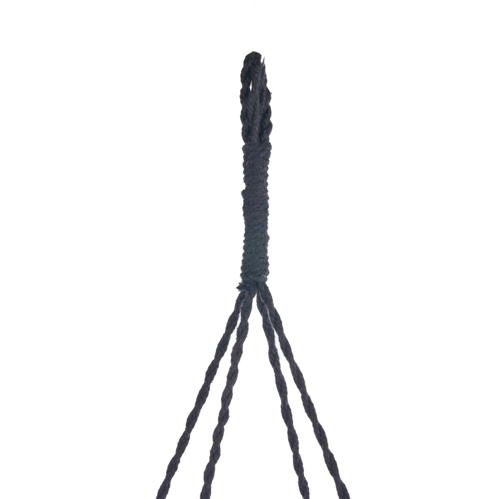 The Nomad Cotton Chandelier - Black - XL, 50 x 50, H 160 CM