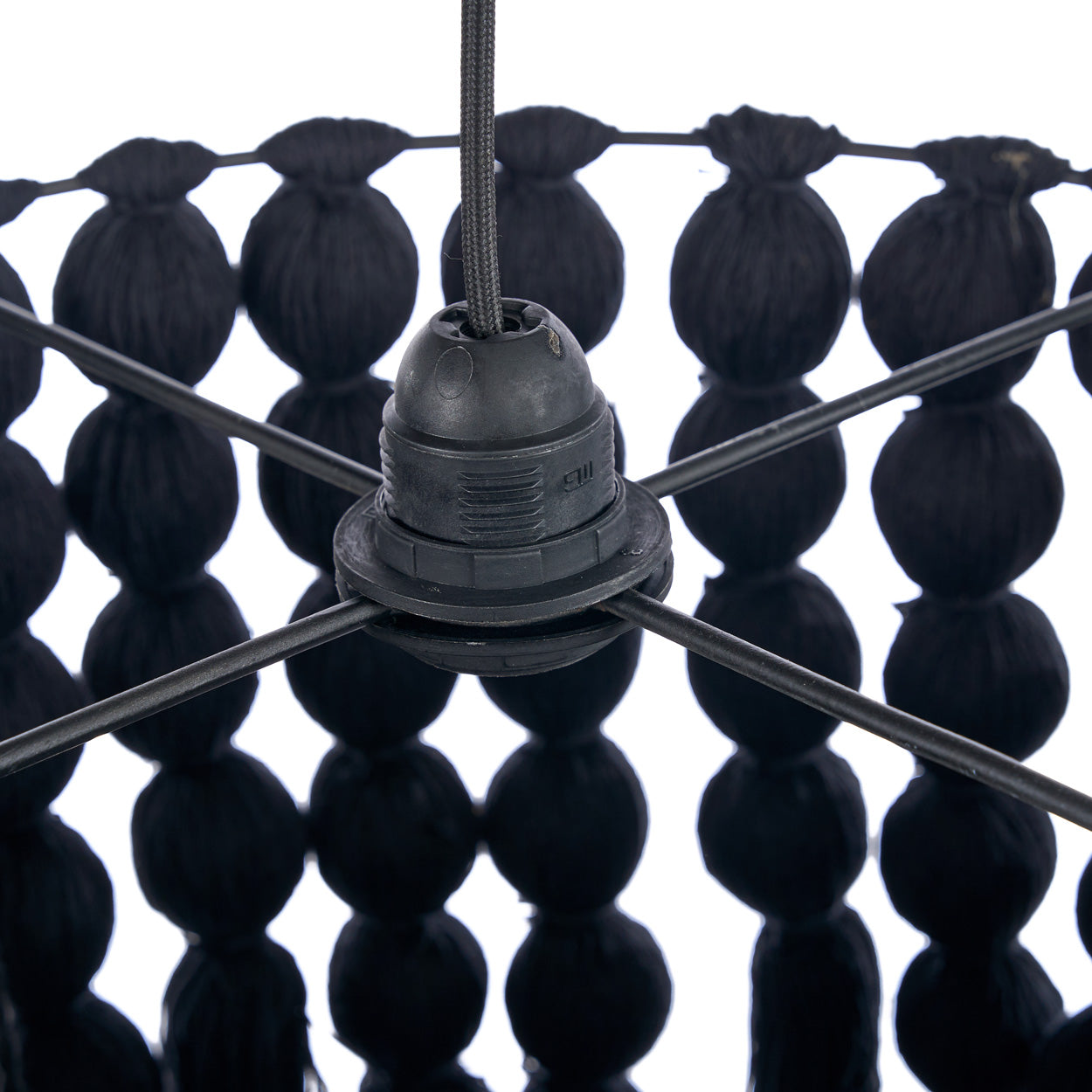 Nomad Cotton Chandelier - Black - XL, 50 x 50, H 160 CM