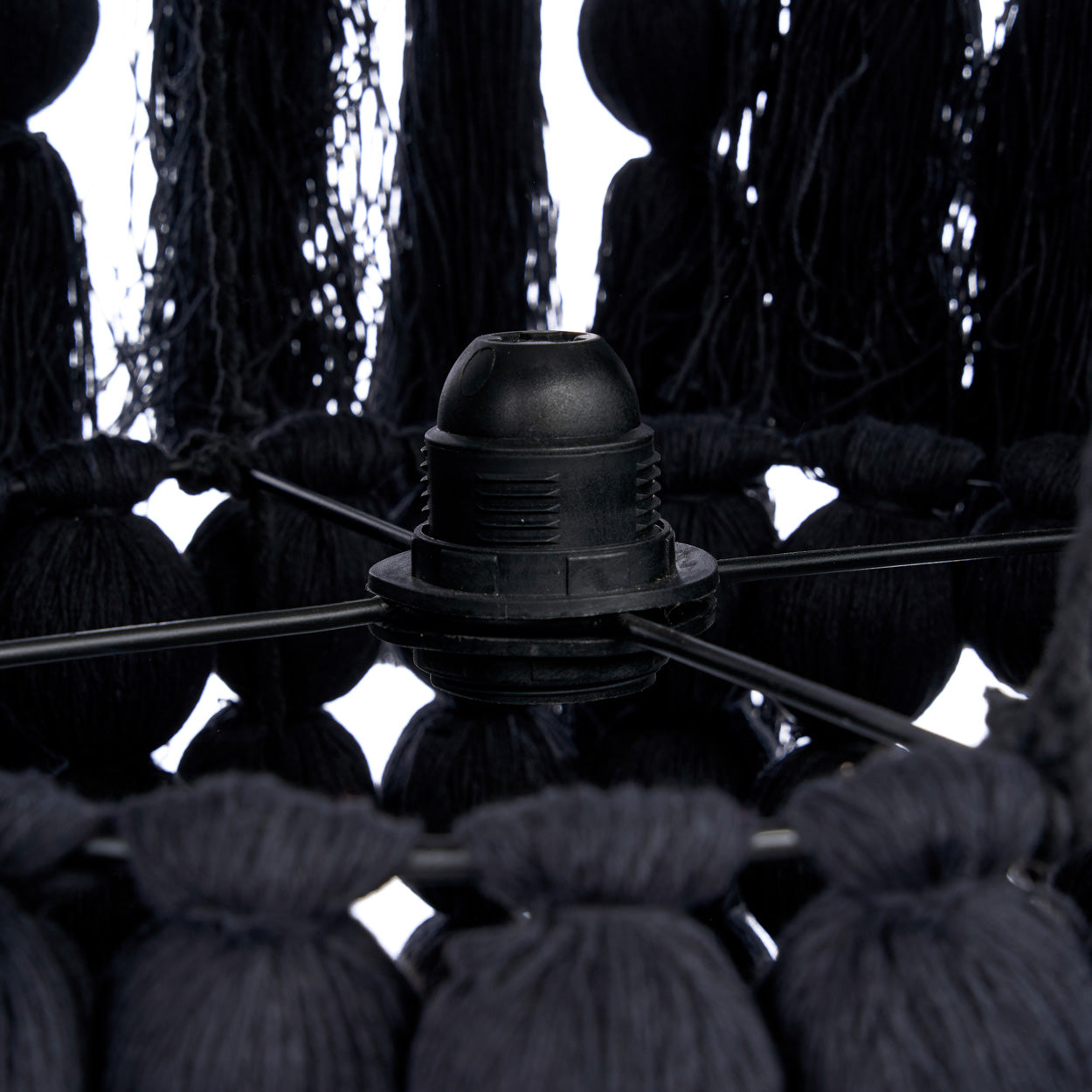 Nomad Cotton Chandelier - Black - XL, 50 x 50, H 160 CM