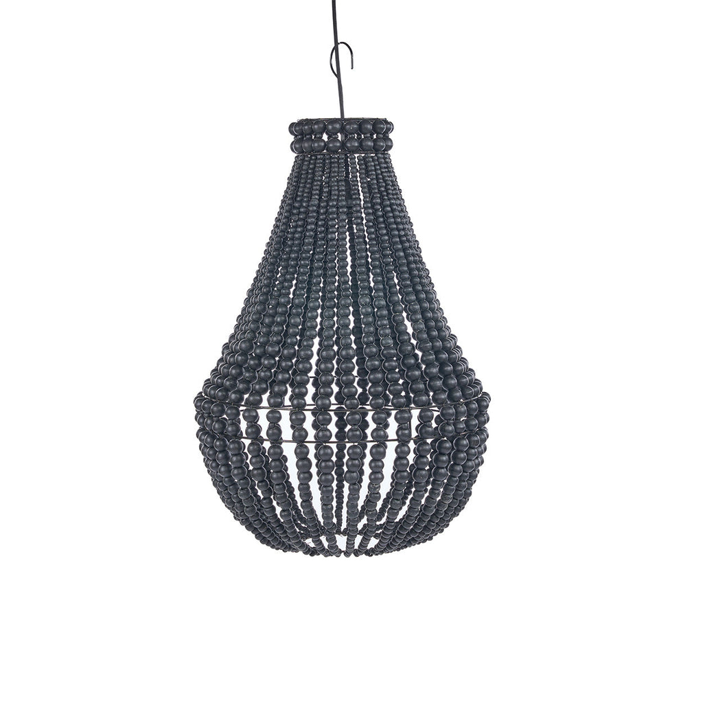 The Teardrop Chandelier - Black - 40 x 40, H 73 CM