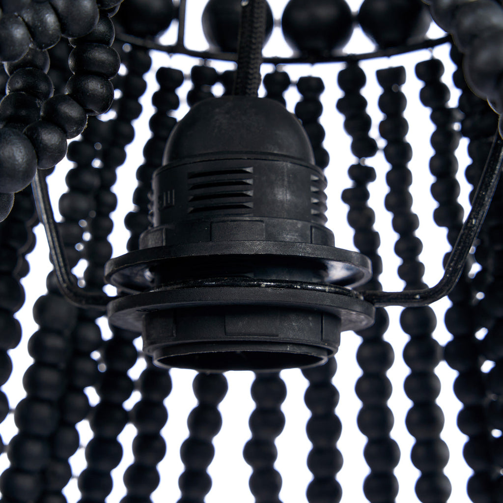 The Teardrop Chandelier - Black - 40 x 40, H 73 CM