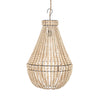 The Teardrop Chandelier - Natural - 40 x 40, H 73 CM
