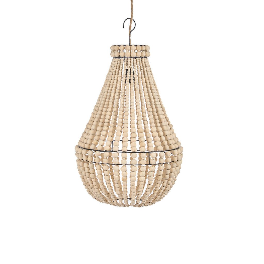 The Teardrop Chandelier - Natural - 40 x 40, H 73 CM
