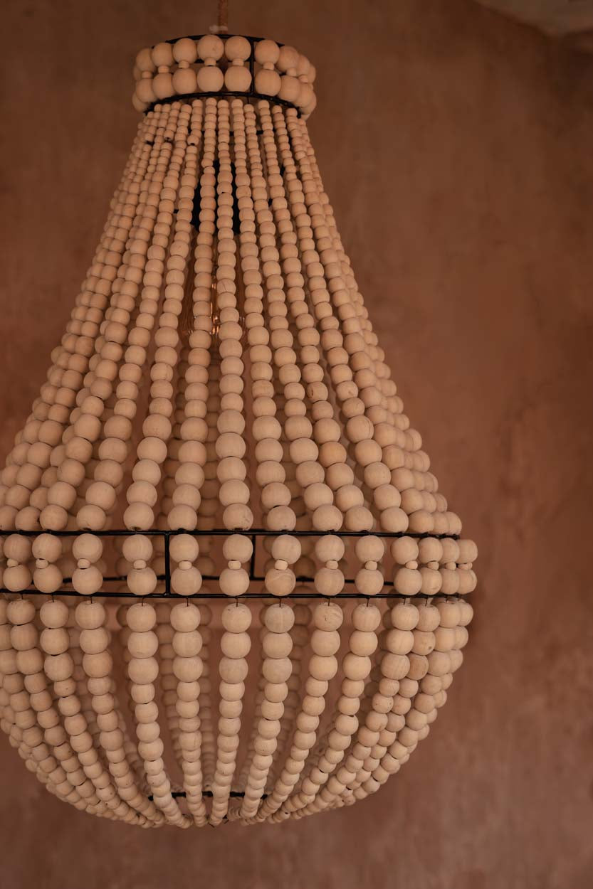 The Teardrop Chandelier - Natural - 40 x 40, H 73 CM