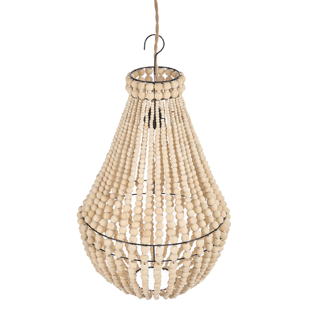 The Teardrop Chandelier - Natural - 40 x 40, H 73 CM