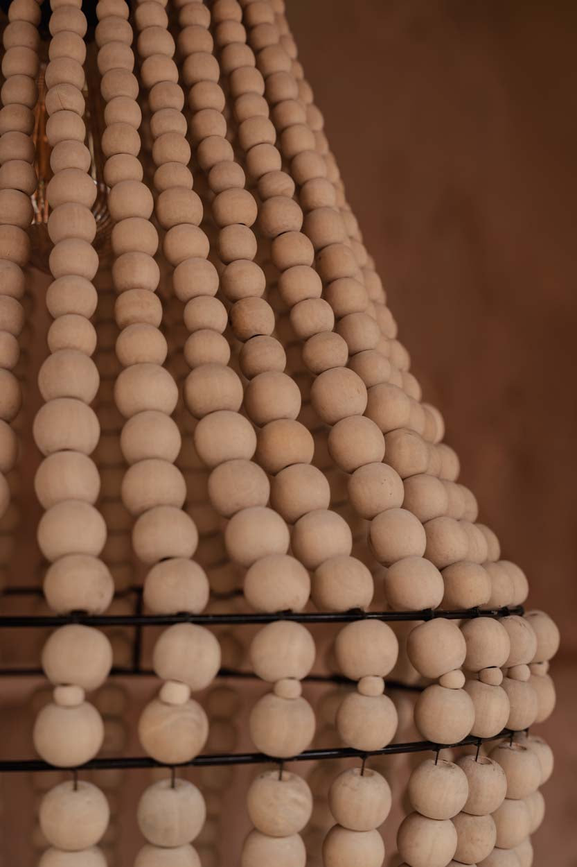 The Teardrop Chandelier - Natural - 40 x 40, H 73 CM