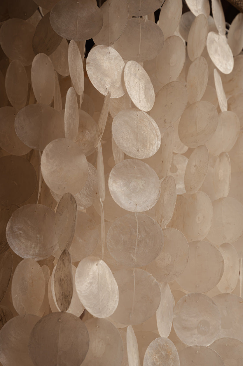 Lagoon Moonlit Whispers Chandelier - Natural, 40 x 40, H 85 CM
