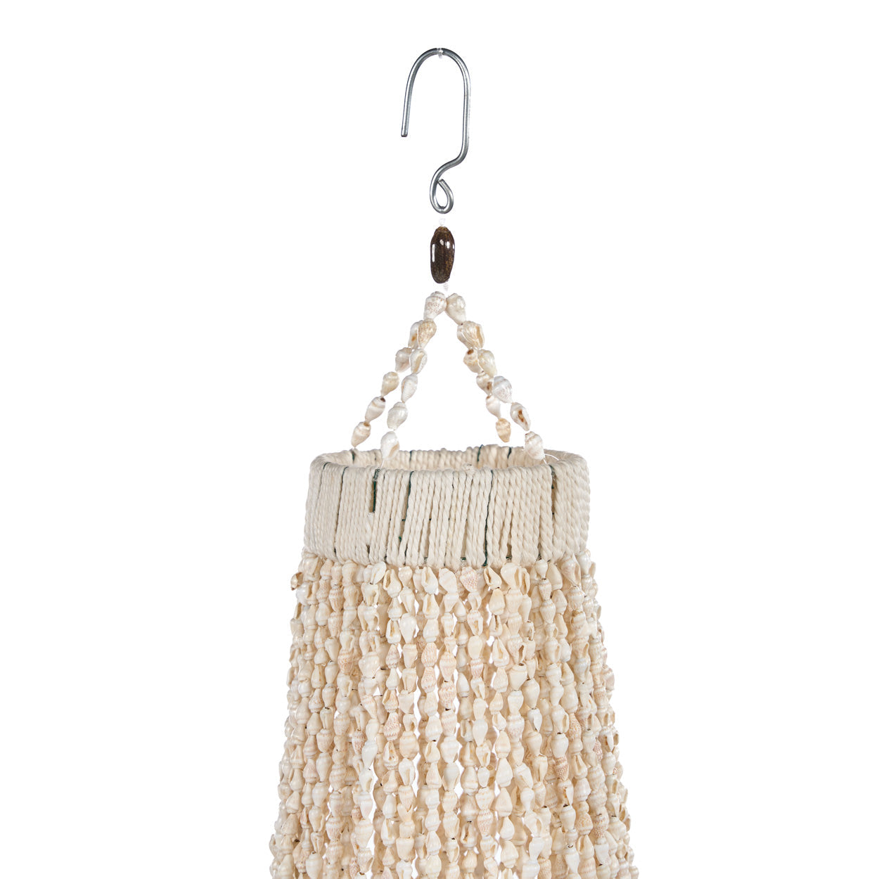 Lagoon Ocean Tower Shell Chandelier - Natural - 40 x 40, H 85 CM
