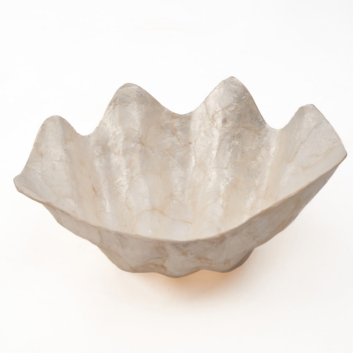 The Mother of Pearl Tray - White - M