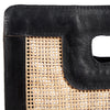 The Riviera Noir Clutch - Natural Black