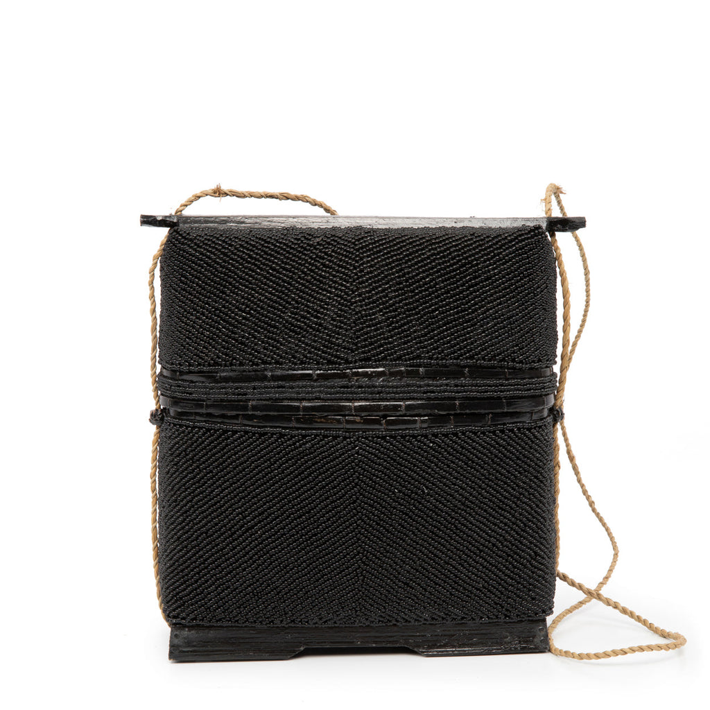 The Beaded Treasure Box - Black