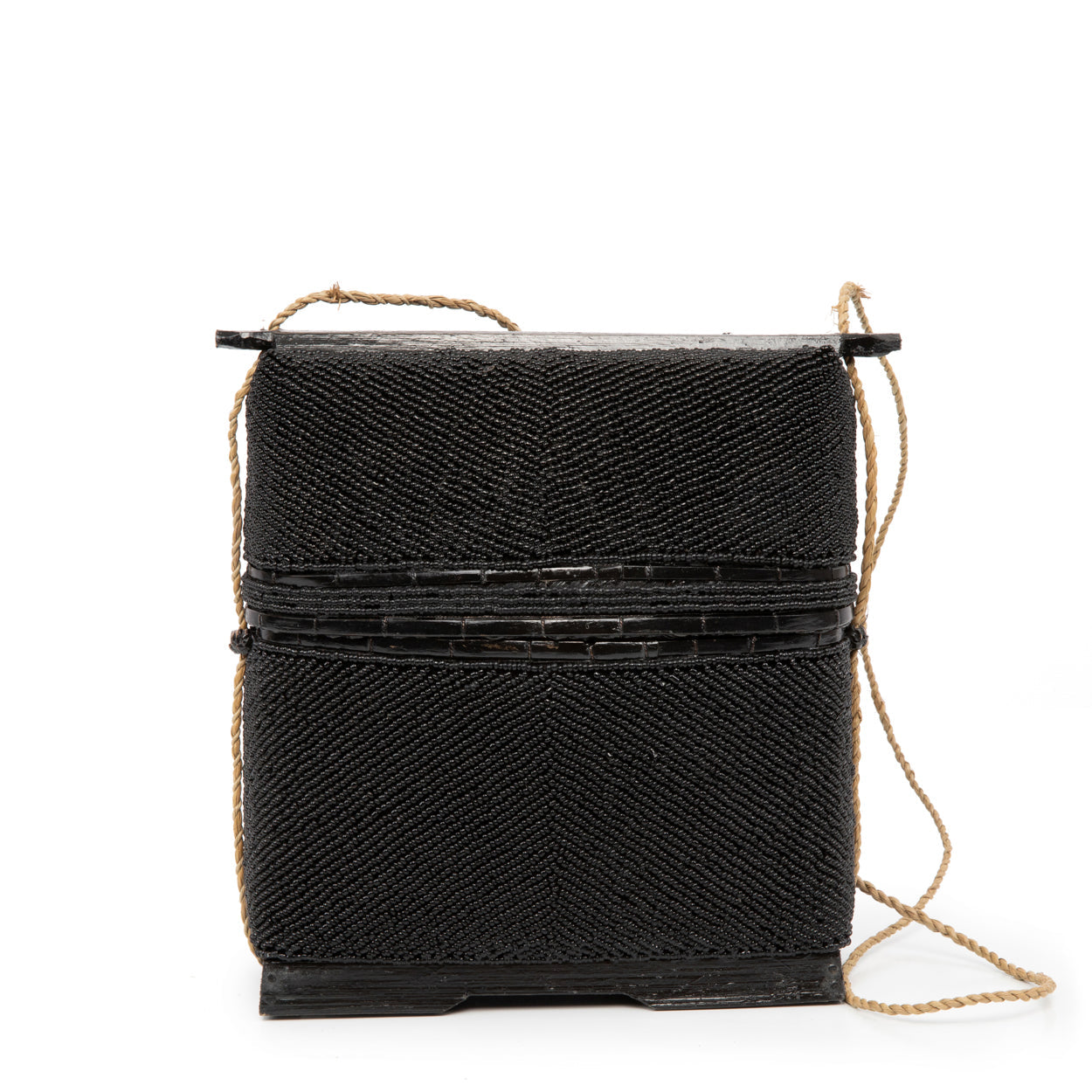 The Beaded Treasure Box - Black