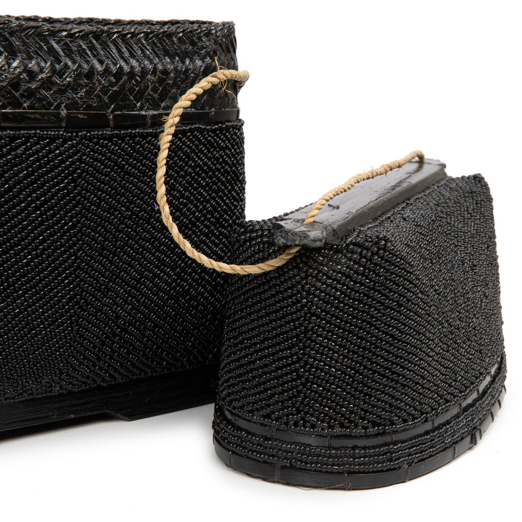 The Beaded Treasure Box - Black