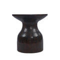 The Hourglass Side Table - Dark Walnut