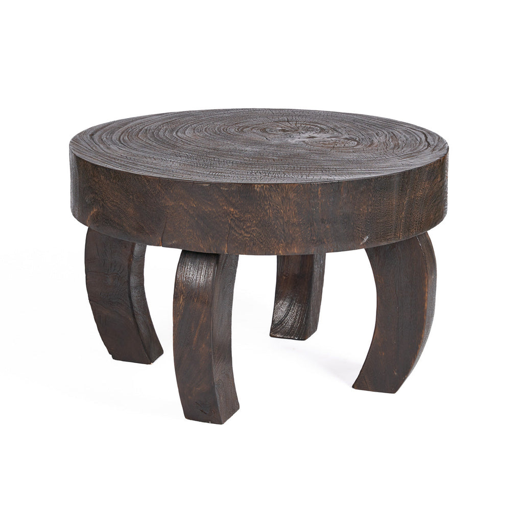 The Octo Chic Coffee Table - Dark Walnut, D 70 CM