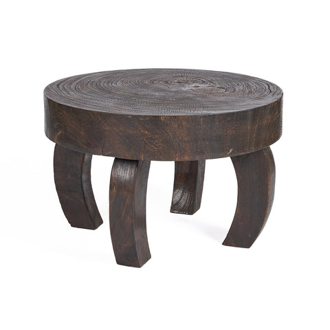 The Octo Chic Coffee Table - Dark Walnut, D 70 CM