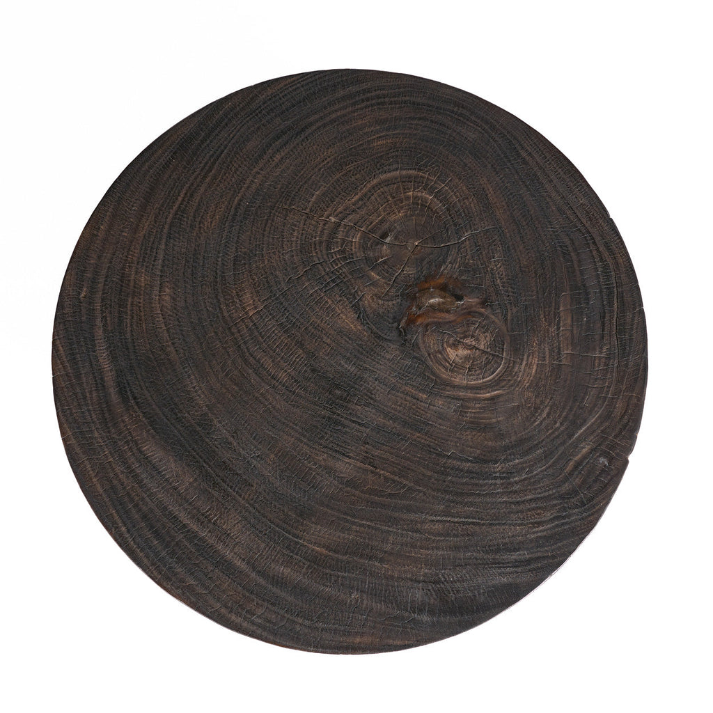 The Octo Chic Coffee Table - Dark Walnut, D 70 CM
