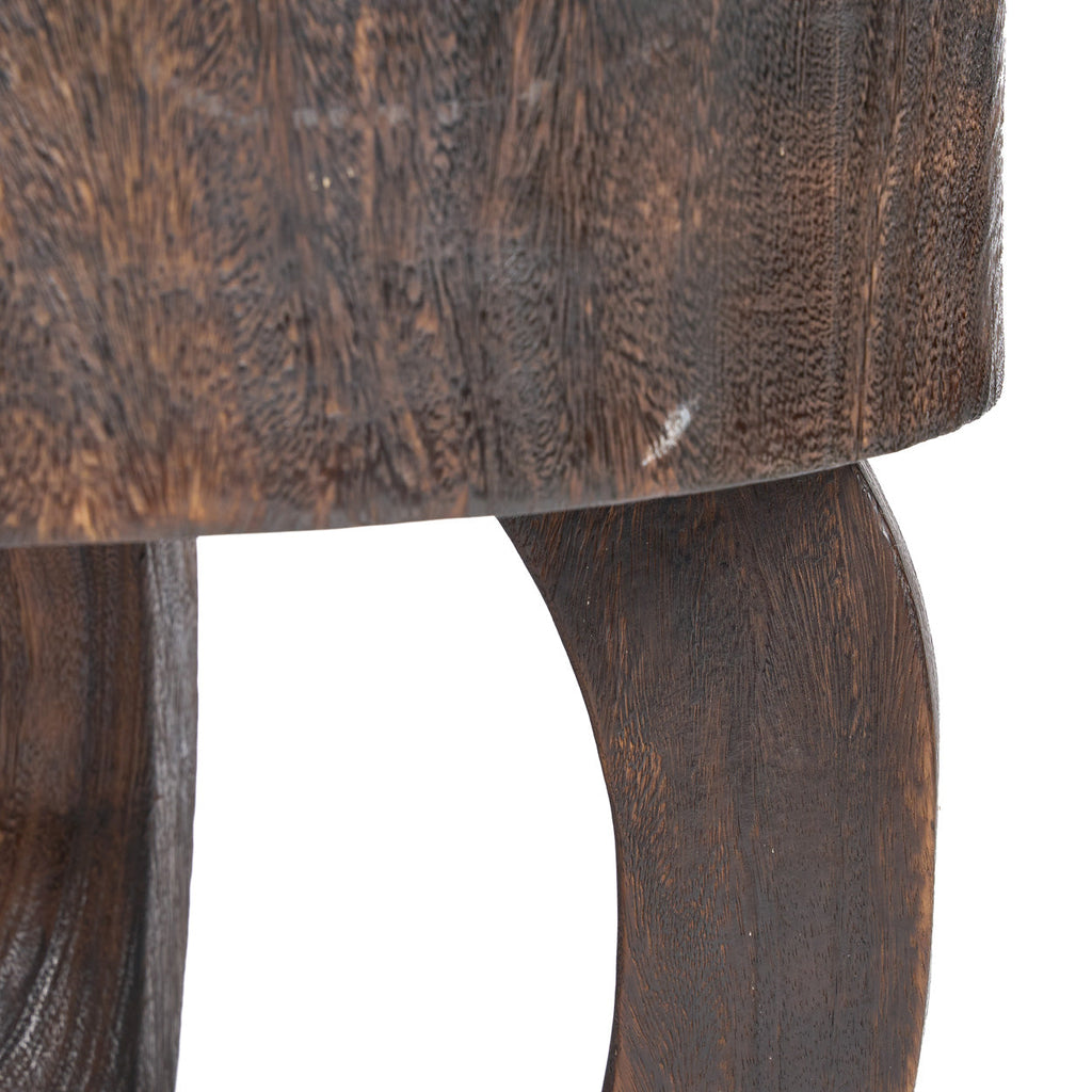 The Octo Chic Coffee Table - Dark Walnut, D 70 CM