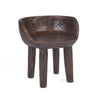 The Sit Happens Low Chair - Dark Walnut