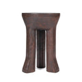 The Java Tripod Side Table - Dark Walnut