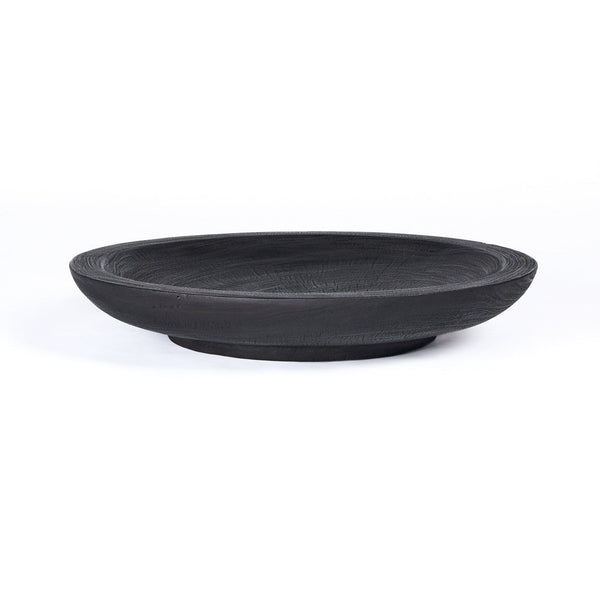 The Burned Bowlzilla Plate - Black - XL, 60 x 60, H 10 CM