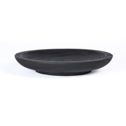 The Burned Bowlzilla Plate - Black - XL, 60 x 60, H 10 CM