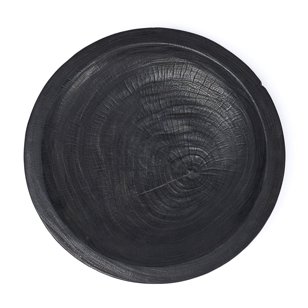 The Burned Bowlzilla Plate - Black - XL, 60 x 60, H 10 CM
