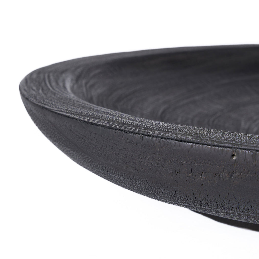 The Burned Bowlzilla Plate - Black - XL, 60 x 60, H 10 CM