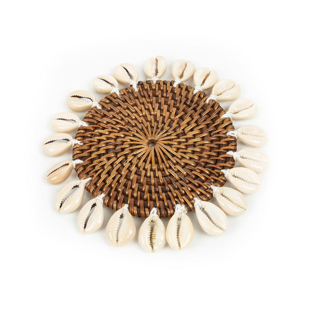 Colonial Coaster Shell - Natural Brown