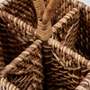 Colonial Cutlery Caddy N°4, Rattan - Natural Brown