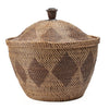 The Storage Crown Basket Colonial  - Natural Brown, Ø 55, H 52 CM
