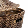 The Storage Crown Basket Colonial  - Natural Brown, Ø 55, H 52 CM