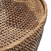 The Storage Crown Basket Colonial  - Natural Brown, Ø 55, H 52 CM