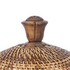 The Storage Crown Basket Colonial  - Natural Brown, Ø 55, H 52 CM