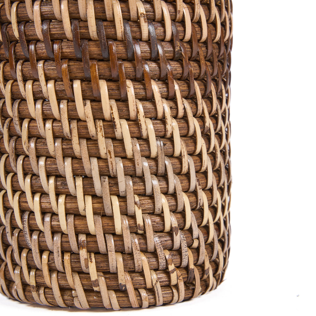 Colonial Tooth Brush Holder - Natural Brown