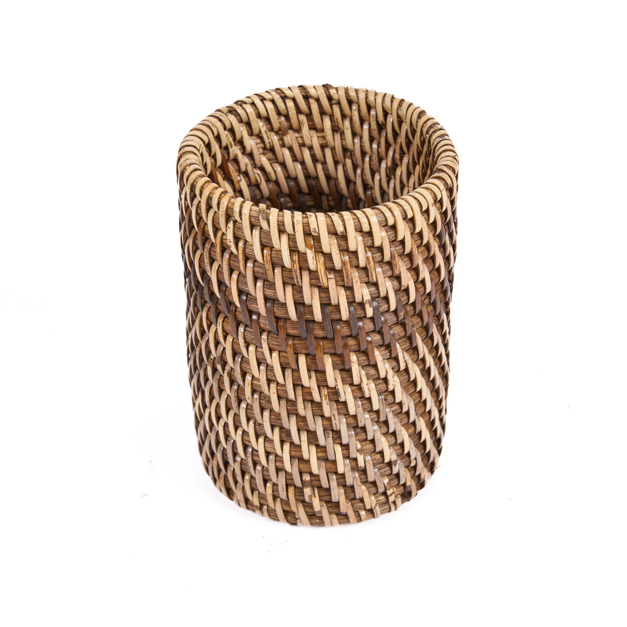 Colonial Tooth Brush Holder - Natural Brown