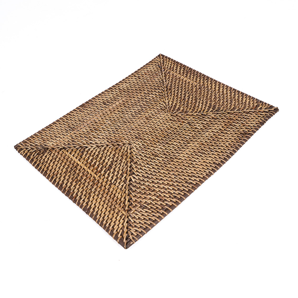 Colonial Placemat Rectangular - Natural Brown