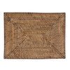 The Colonial Rectangular Placemat - Natural Brown