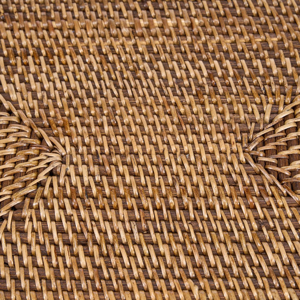 Colonial Placemat Rectangular - Natural Brown