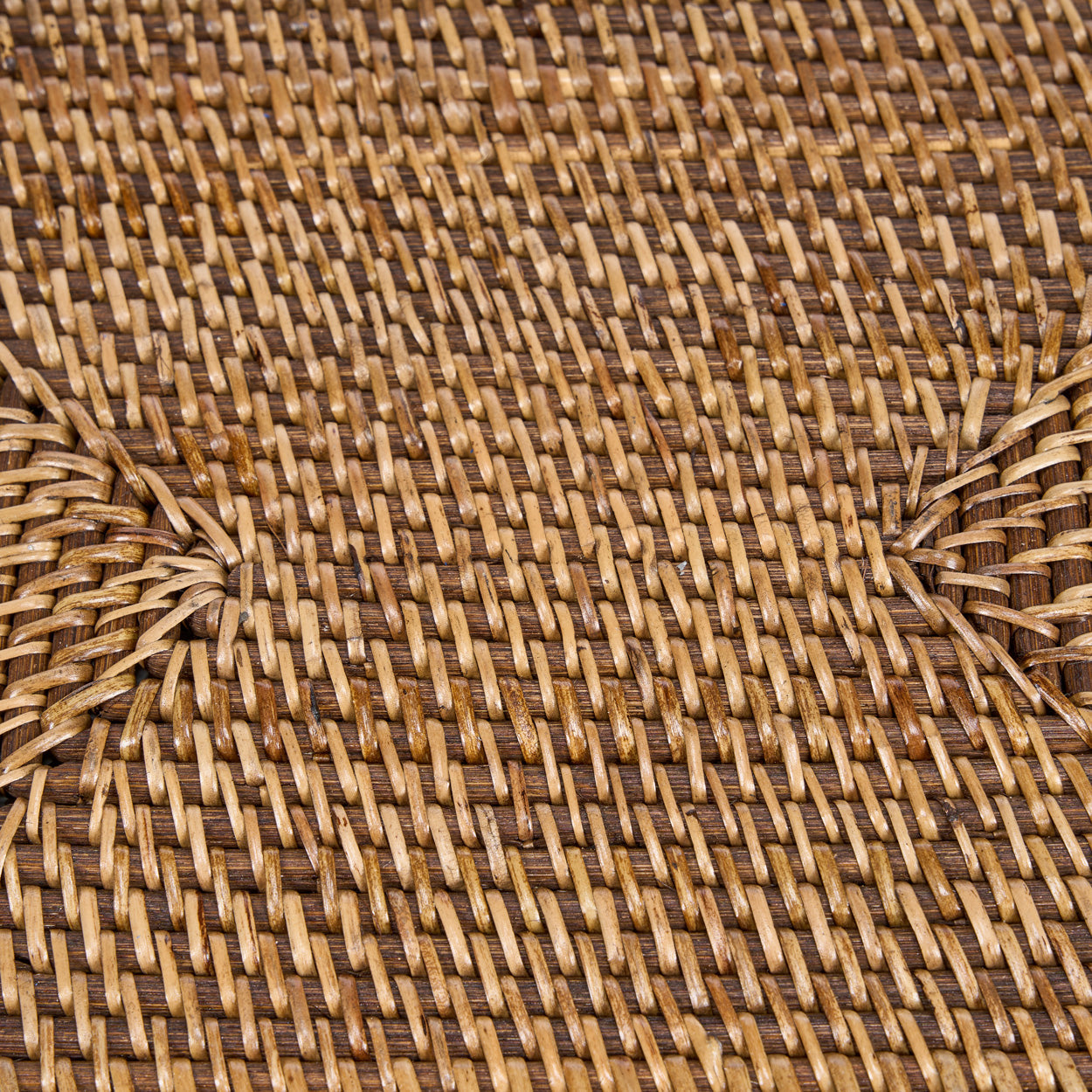 Colonial Placemat Rectangular - Natural Brown