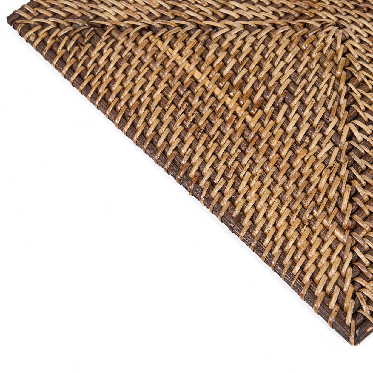Colonial Placemat Rectangular - Natural Brown