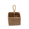 Colonial Cutlery Caddy N°2 Rattan- Natural Brown