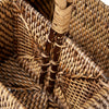 Colonial Cutlery Caddy N°2 Rattan- Natural Brown