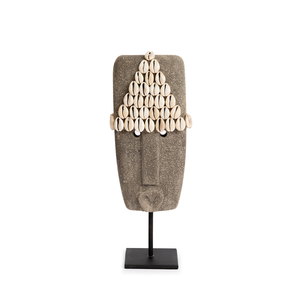 The Sumba Stone #32 on Stand, H 32 cm
