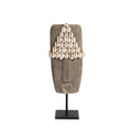 The Sumba Stone #32 on Stand, H 32 cm