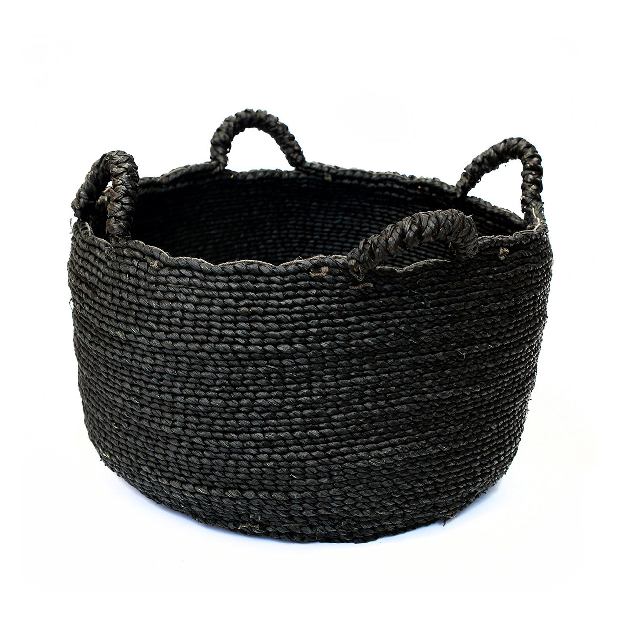 Les Quatre Mains Baskets - Black - L, 60 x 60 cm